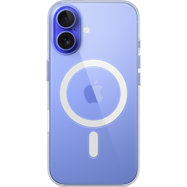 Apple для iPhone 16 Silicone с MagSafe прозрачный 2