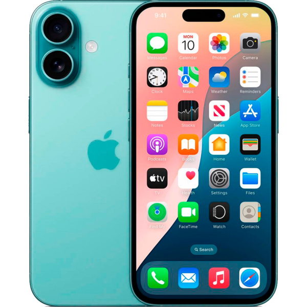 Apple iPhone 16 бирюзовый 1