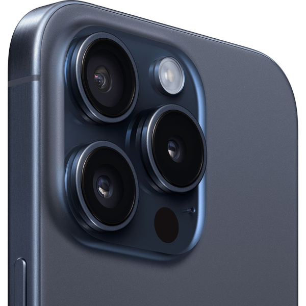 Смартфон Apple iPhone 15 Pro синий титан 4