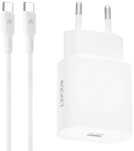 Step Combo USB-C  USB-C + кабель, 25 Вт